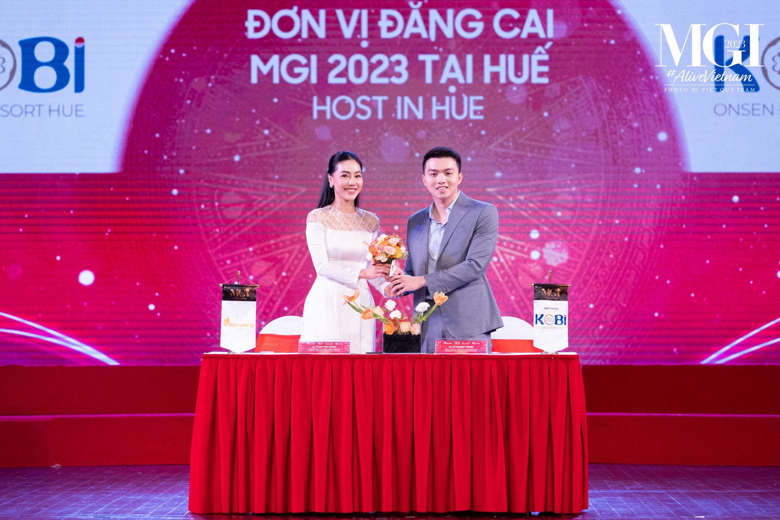 KOBI Onsen Resort Hue ký kết hợp tác đăng cai Miss Grand International 2023 tại Huế